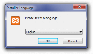 installing xampp - one