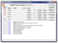 xampp control panel
