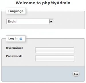xampp control panel